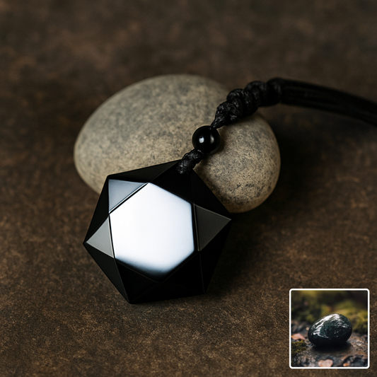 Zwarte Obsidiaan Talisman